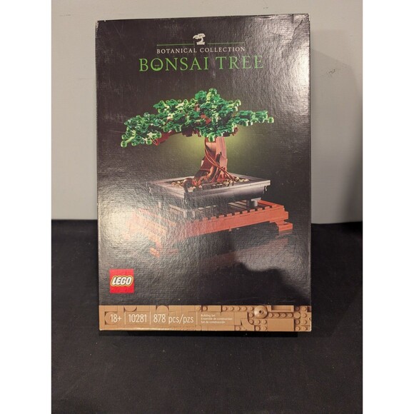 LEGO 10281 Bonsai Tree – Botanical Collection – 878 pcs – Retired Factory Sealed - Picture 1 of 9